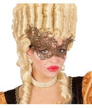 Guld barok halvmaske 