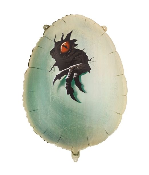 Jurassic World dinosaur æg folieballon, 48 X 64 cm