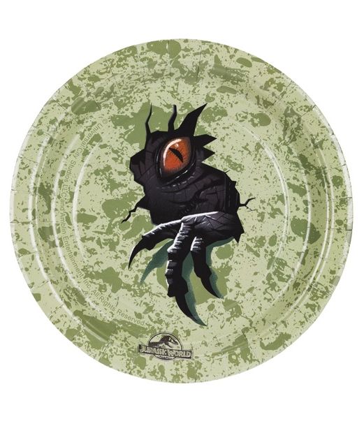 Jurassic World tallerken, 18 cm