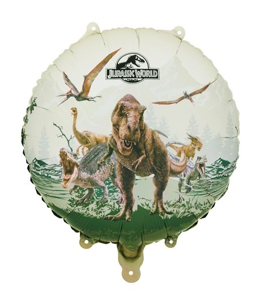 Jurassic World folieballon, 35 cm