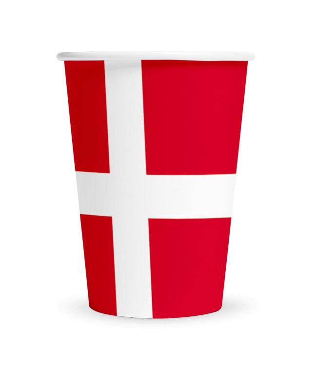 Danmark papkrus, 8 stk.