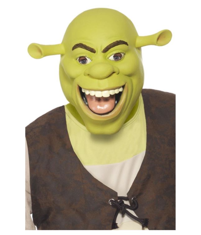Shrek latex maske