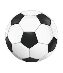 Fodbold tallerkner, 23 cm