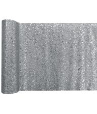 Sølv glimmer bordløber