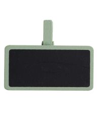 Olivengrøn bordkort tavle, 12 stk