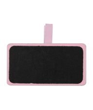 Lyserød mini tavle 12 stk