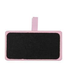 Lyserød mini tavle 12 stk