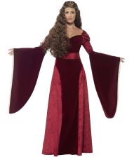 Middelalder Dronning kostume, Deluxe