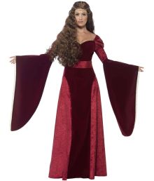 Middelalder Dronning kostume, Deluxe