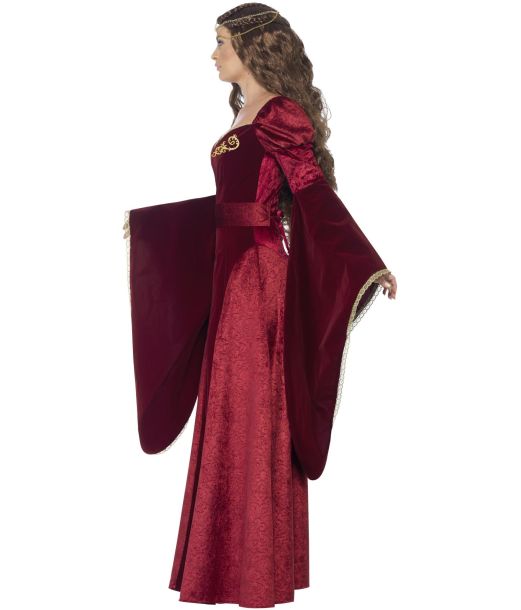 Middelalder Dronning kostume, Deluxe
