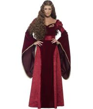 Middelalder Dronning kostume, Deluxe