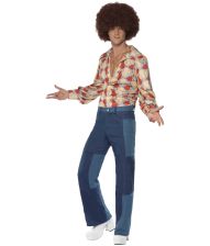 70er Patchwork bukser