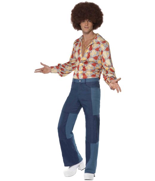 70er Patchwork bukser