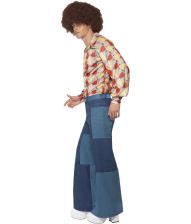 70er Patchwork bukser