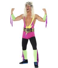 Retro Wrestler kostume