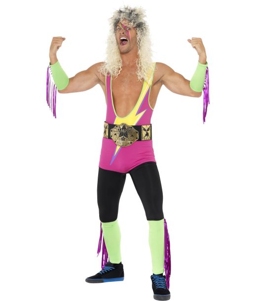 Retro Wrestler kostume