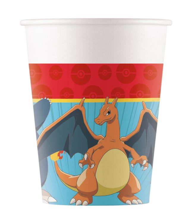 Pokemon papkrus 8 stk