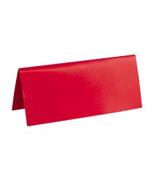 Røde bordkort, 10 stk