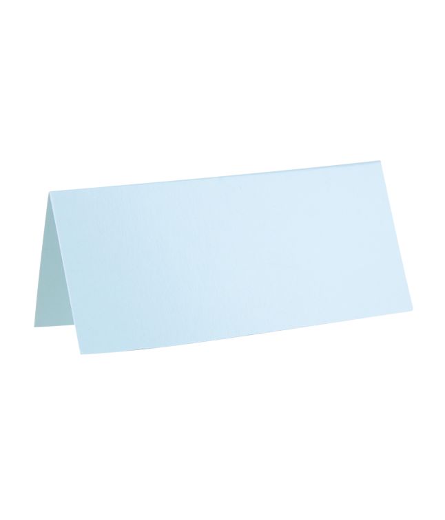 Lyseblå bordkort, 10 stk