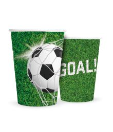 Fodbold papkrus, 8 stk