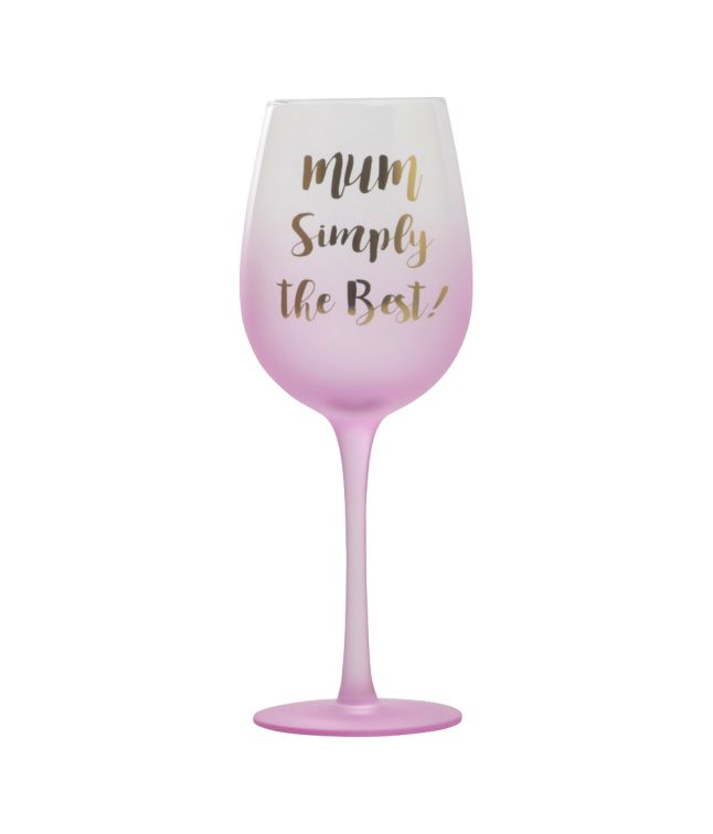 Vinglas Mum simply the best
