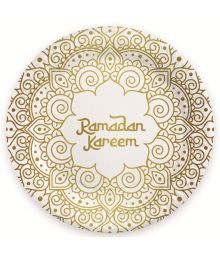Ramadan kareem tallerkner, 8 stk