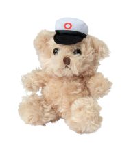 Bamse med rød studenterhue