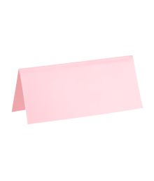 Bordkort Lyserød 7x3 cm