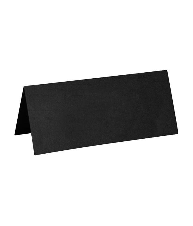 Sort bordkort, 10 stk