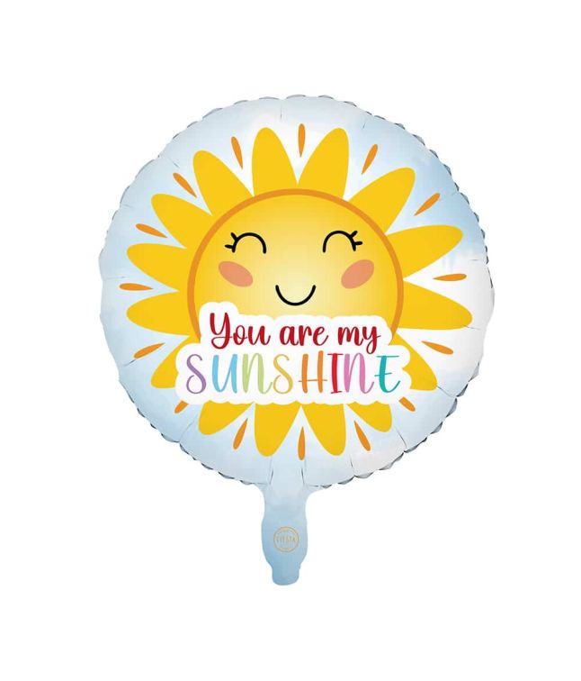 Folieballon You are my sunshine, 46 cm