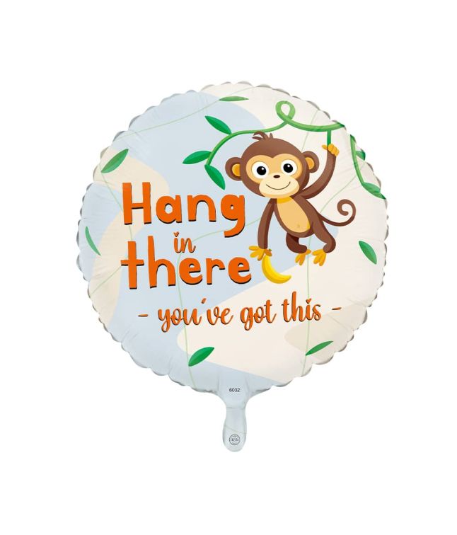 Folieballon Hang in there, 46 cm