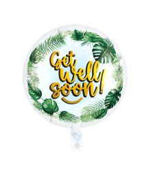 Get well soon folieballon 46 cm