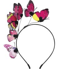 Hårbøjle med sommerfugle