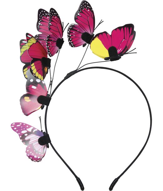 Hårbøjle med sommerfugle