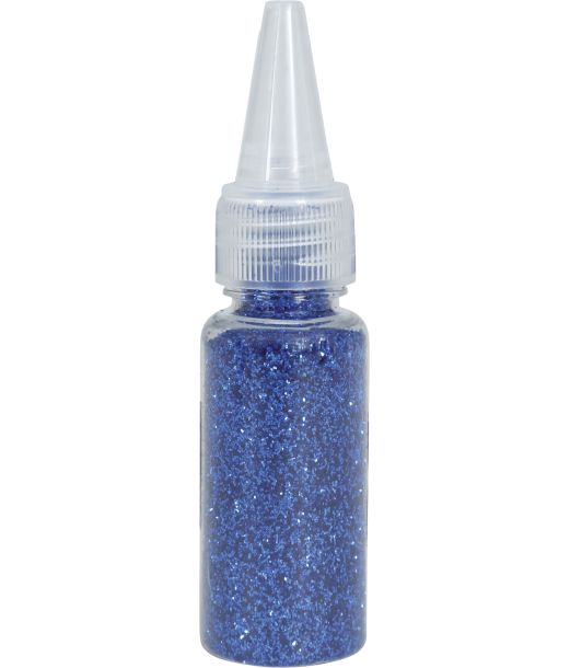 Blå glimmer til udklædning og pynt, 10g
