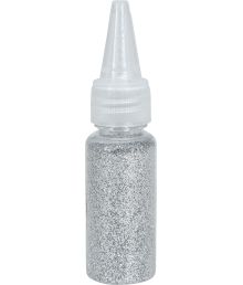 Sølv glimmer til udklædning og pynt, 10g