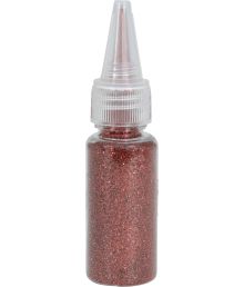 Rød glimmer til udklædning og pynt, 10g