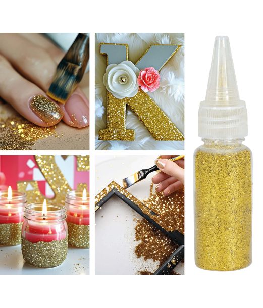 Guld glimmer til udklædning og pynt, 10g 