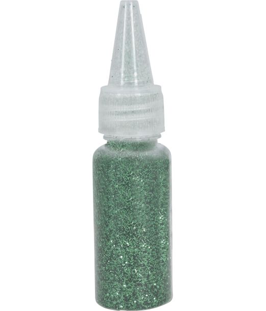 Grøn glimmer til udklædning og pynt, 10g 