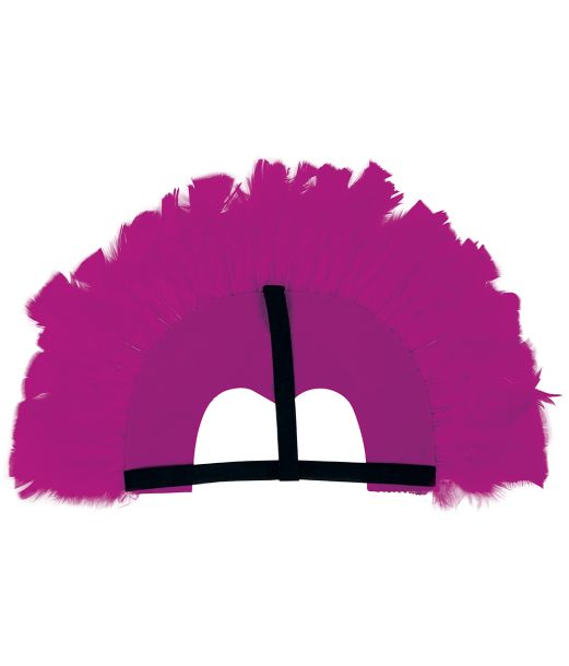 Fuchsia samba fjerhovedpynt