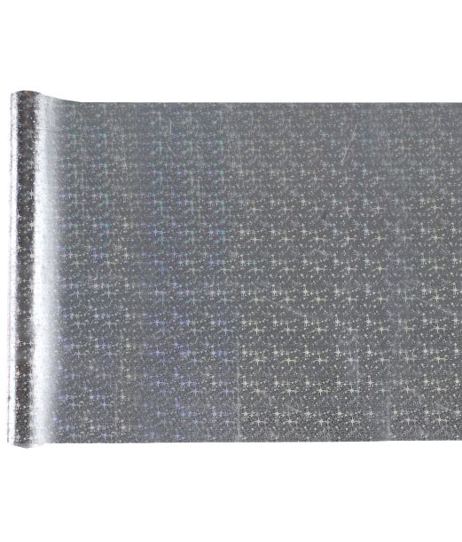 Sølv stjerne bordløber, 3 m