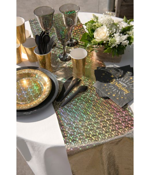 Guld stjerne bordløber, 3 m