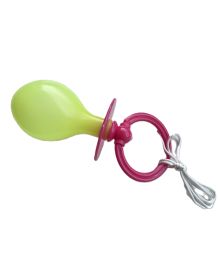 Stor sut til baby udklædning, pink 18 cm