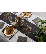 Sort og guld bordløber, 18 år