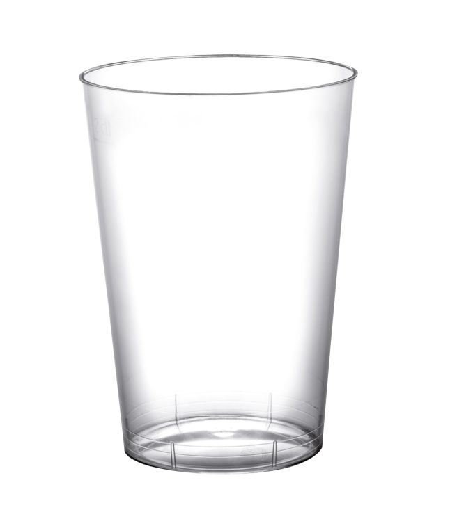 Klare plastik vandglas, 10 stk