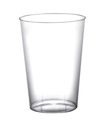 Klare plastik vandglas, 10 stk