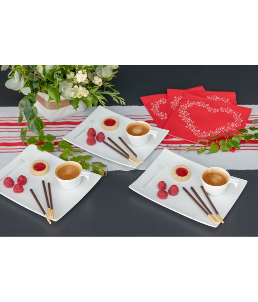 Hvid Espresso kop, 9 cl