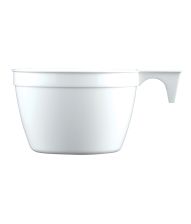 Hvid Espresso kop, 9 cl