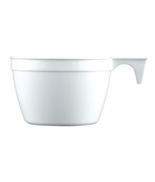 Hvid Espresso kop, 9 cl