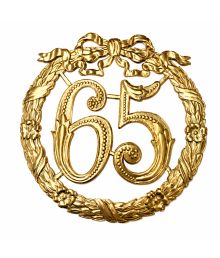Guld krans, 65 år